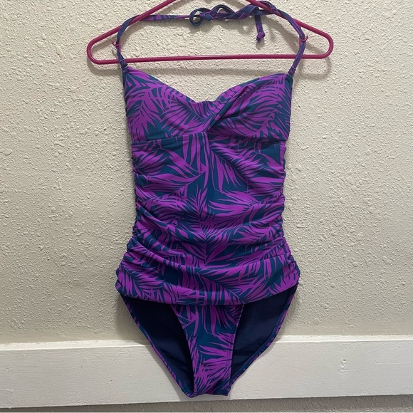Purple & Teal Old Navy Swimsuit - Picture 1 of 6